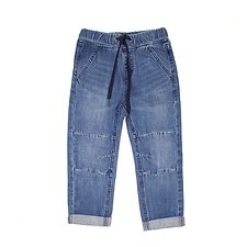 Image of Riders By Lee Heritage Blue WOVEN DENIM JOGGER // HERITAGE BLUE