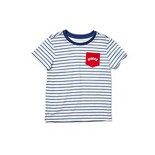 Image of Riders By Lee Marine Breton THE SS POCKET TEE // MARINE BRETON