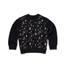 Image of Riders By Lee Black Coal THE SWEAT GRAFFITI PRINT // BLACK COAL