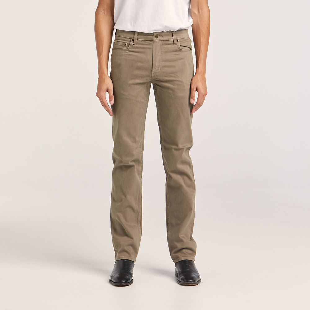 Image of Riders By Lee Moss STRAIGHT STRETCH MOLESKIN // MOSS