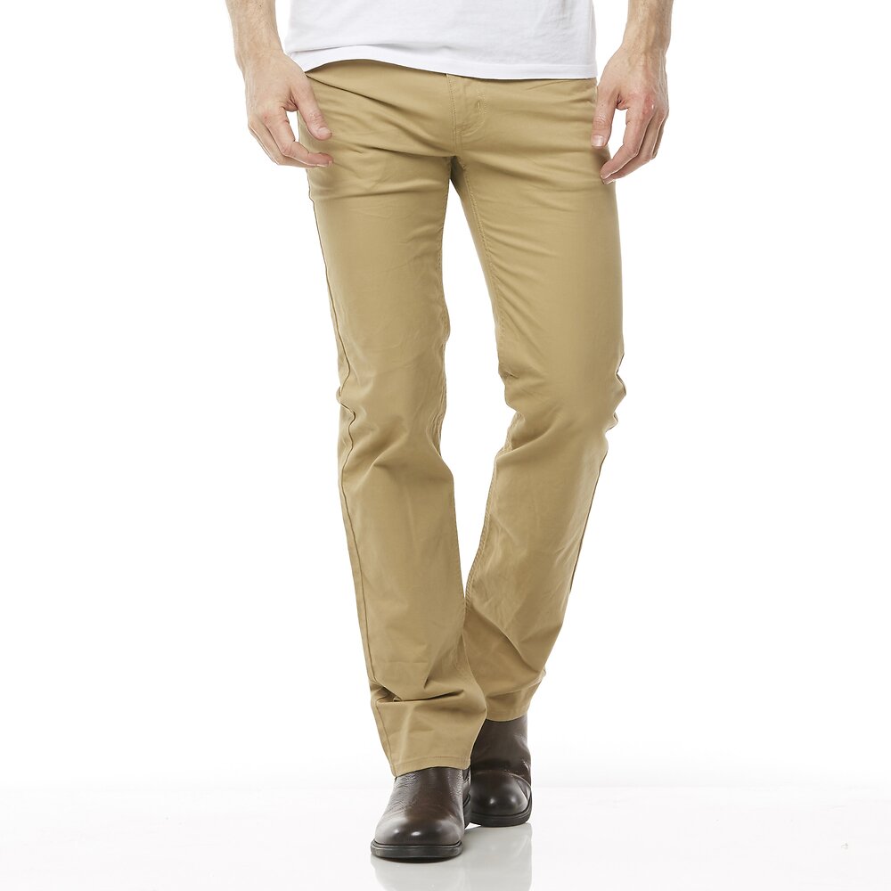 Image of Riders By Lee Stretch Light Camel STRAIGHT STRETCH PANT // LIGHT CAMEL