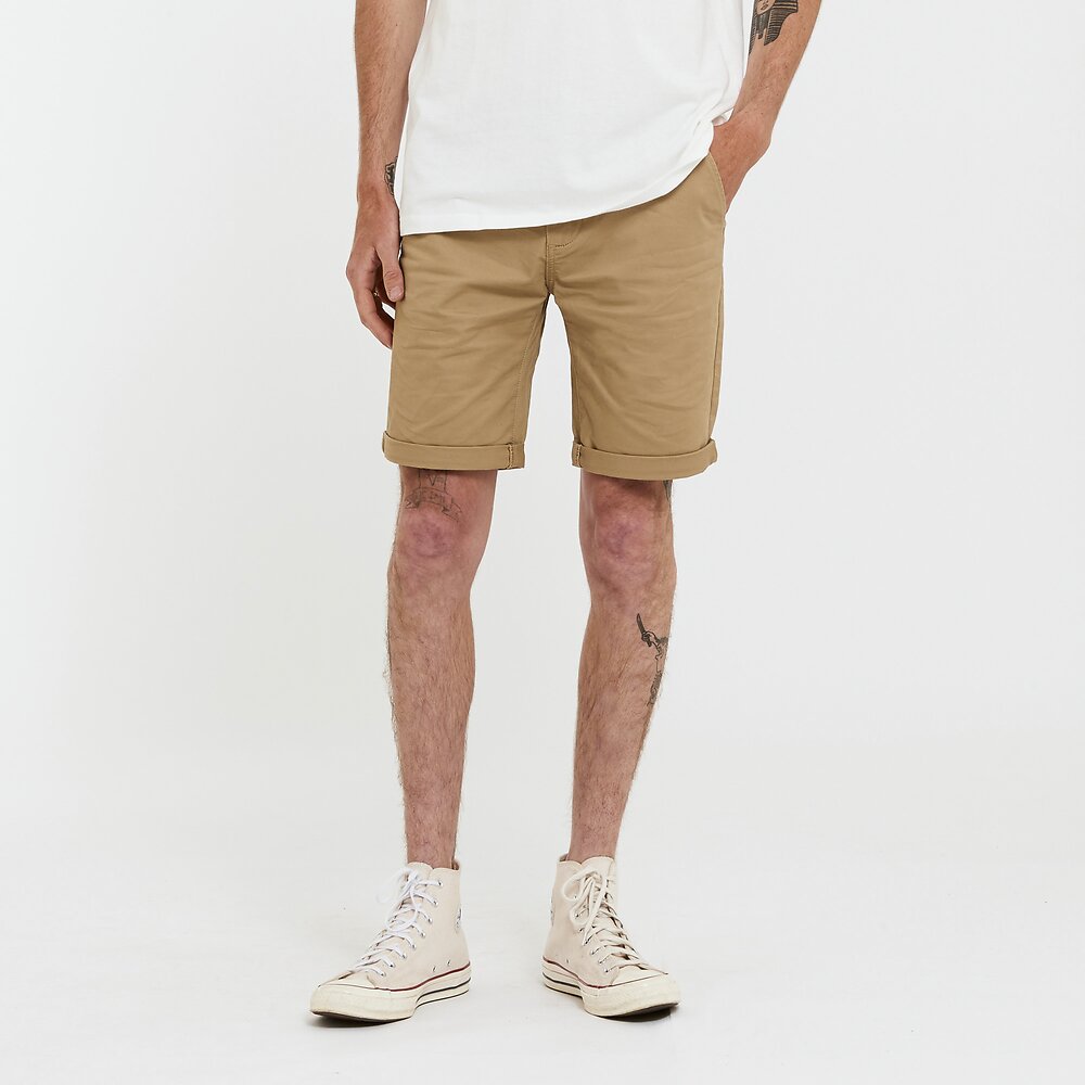 Image of Riders By Lee Stretch Light Camel CHINO SHORT // LIGHT CAMEL