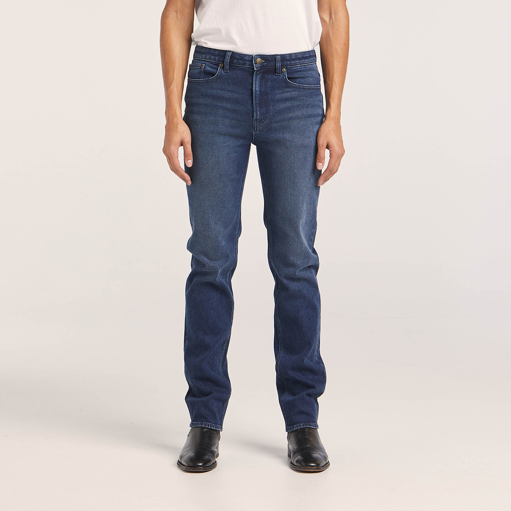 Image of Riders By Lee Blue Stretch STRAIGHT SLIM STRETCH // LIBERTY BLUE