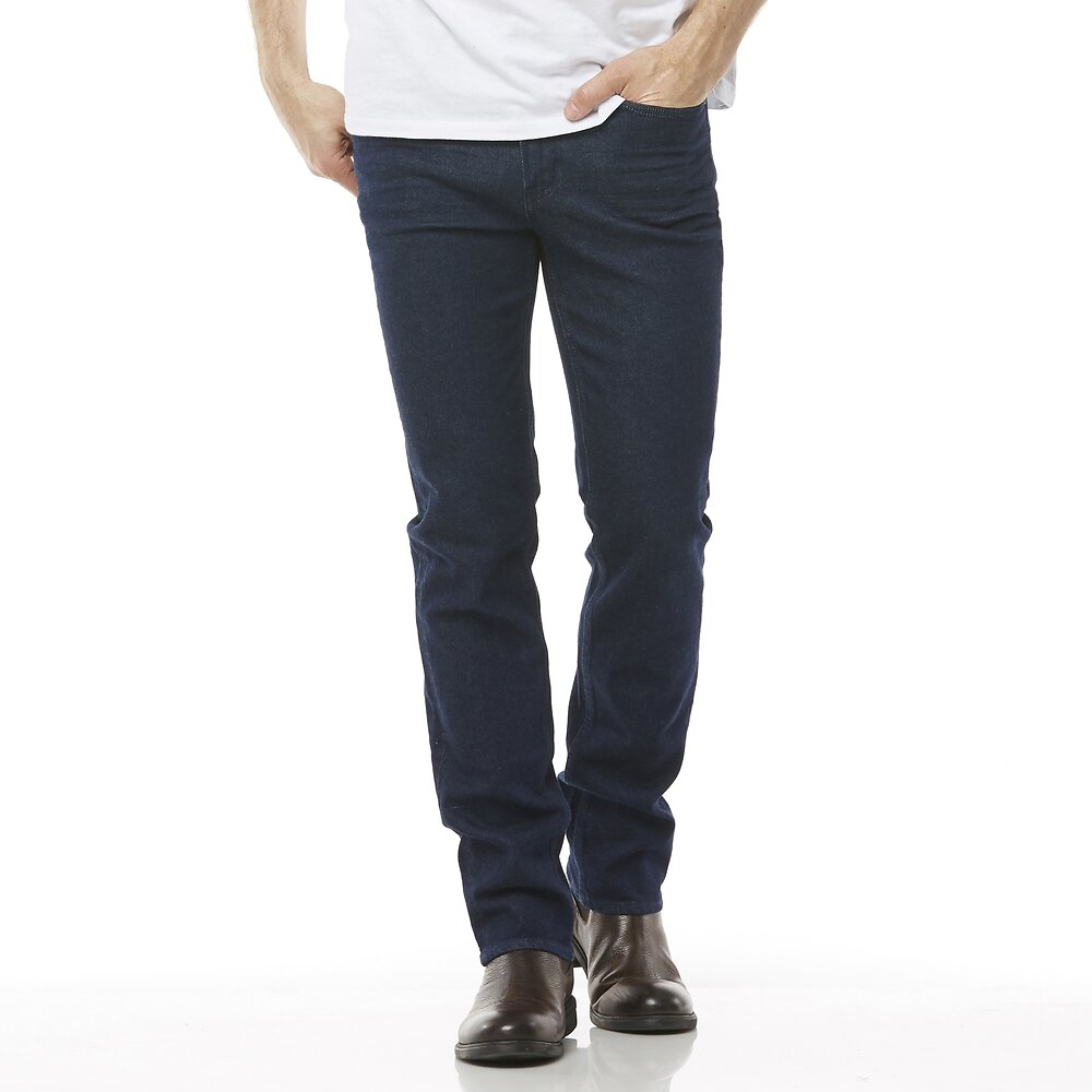 Image of Riders By Lee Blue Stretch STRAIGHT SLIM STRETCH // RINSE BLUE