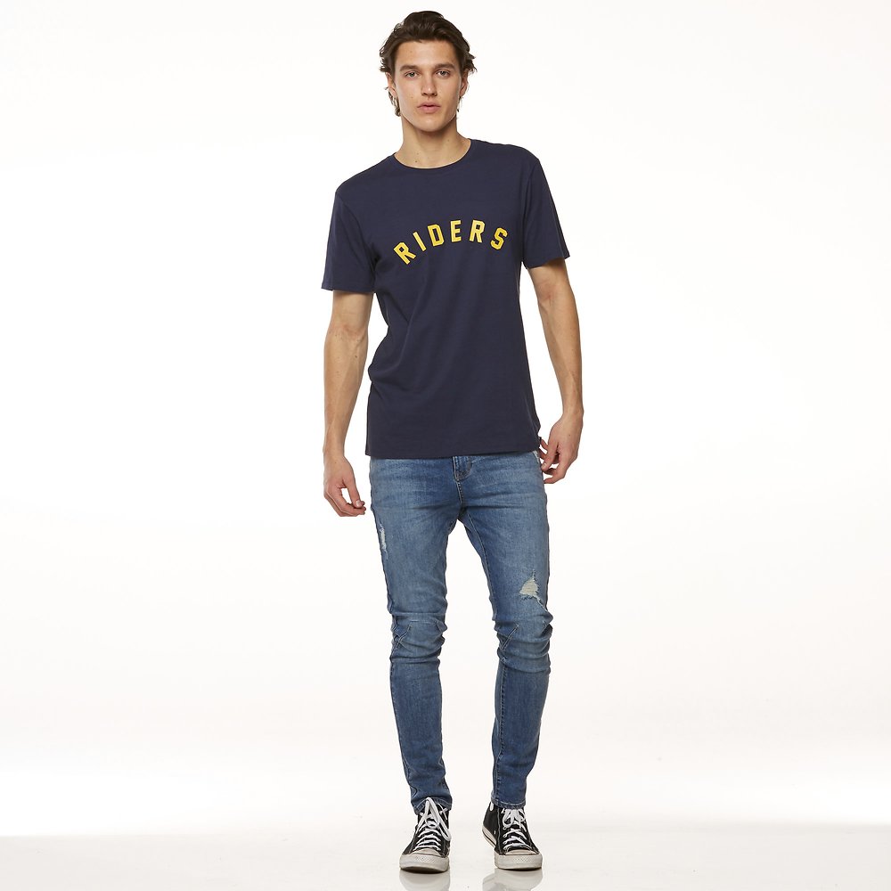Image of Riders By Lee Indigo TRADEMARK TEE // INDIGO