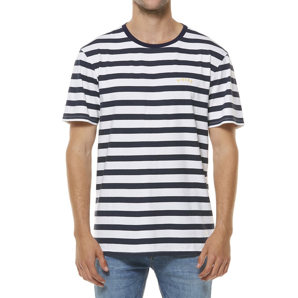 Image of Riders By Lee Midnight Stripe TRADEMARK TEE // MIDNIGHT STRIPE