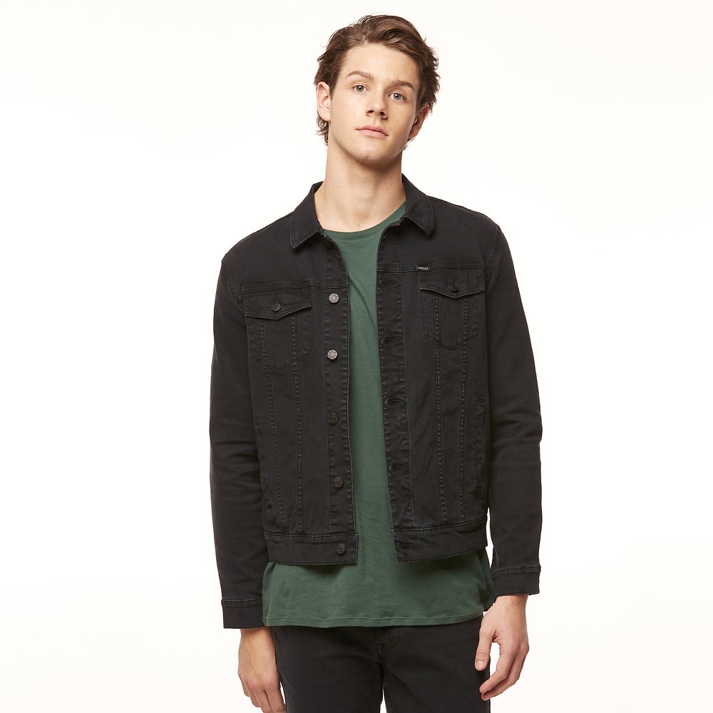 Image of Riders By Lee Black Dust CANVAS JACKET // BLACK DUST