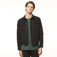 Image of Riders By Lee Black Dust CANVAS JACKET // BLACK DUST