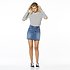 Image of Riders By Lee Future Blue GIRLFRIEND SKIRT // FUTURE BLUE