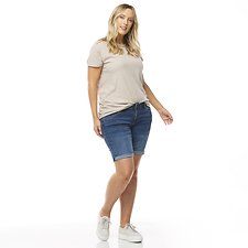 Image of Riders By Lee Retro Stone KNEE LENGTH SHORT // RETRO STONE