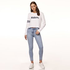 Image of Riders By Lee Moonscape Blue MID ANKLE SKIMMER // MOONSCAPE BLUE