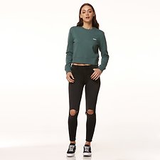 Image of Riders By Lee Onyx MID ANKLE SKIMMER // ONYX