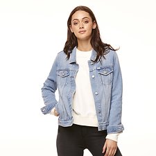 Image of Riders By Lee Blue Sapphire LONGLINE JACKET // BLUE COVE