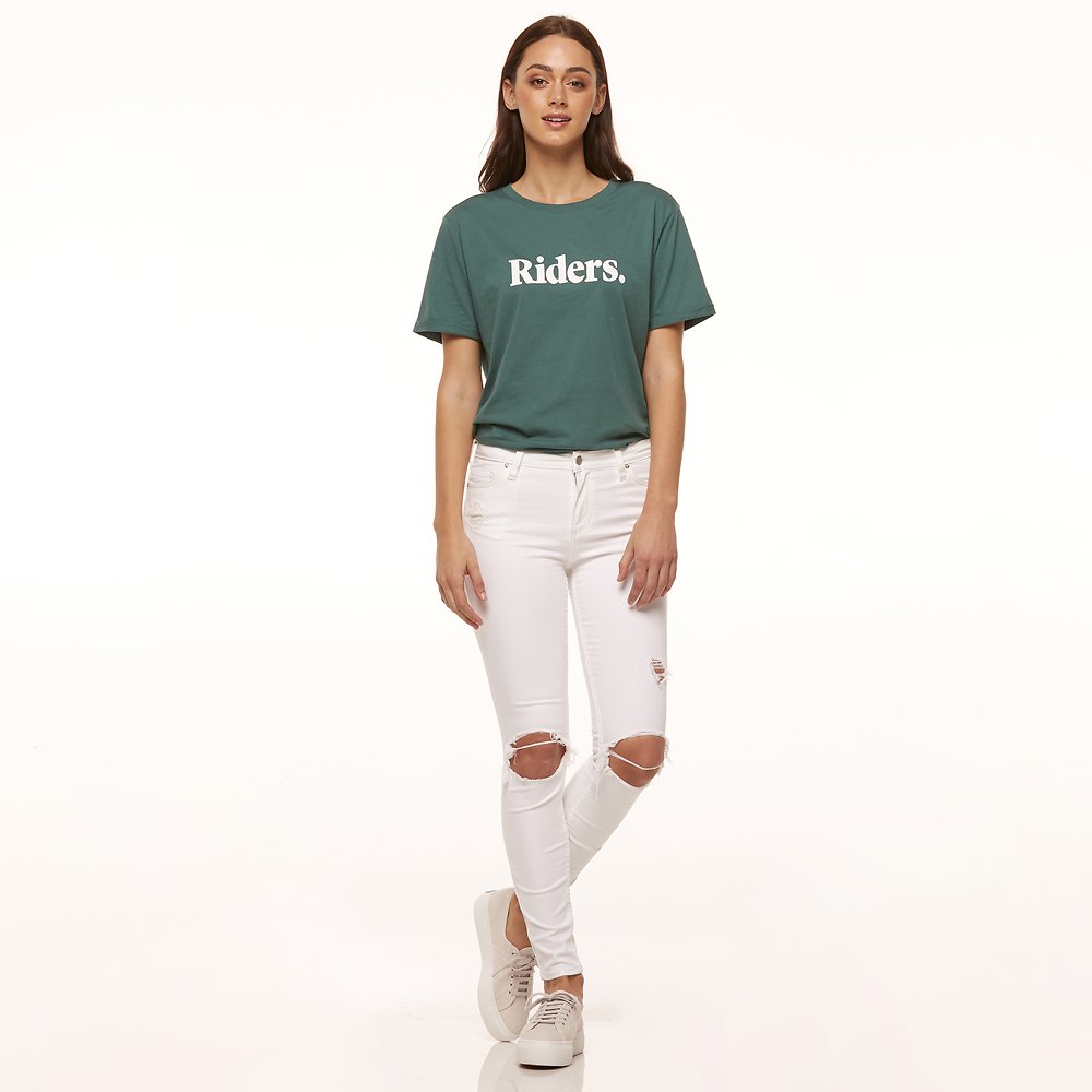 Image of Riders By Lee Cracked White MID VEGAS // CRACKED WHITE