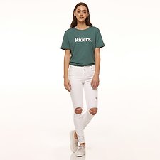 Image of Riders By Lee Cracked White MID VEGAS // CRACKED WHITE