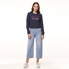 Image of Riders By Lee Blue Sapphire HI WIDE JEAN // BLUE COVE